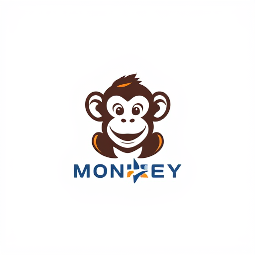 AI Design for Monkey logo about unity and cleanliness
