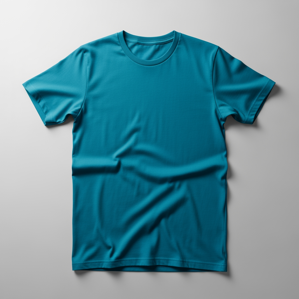 AI Design for a tshirt with 124b4c colour