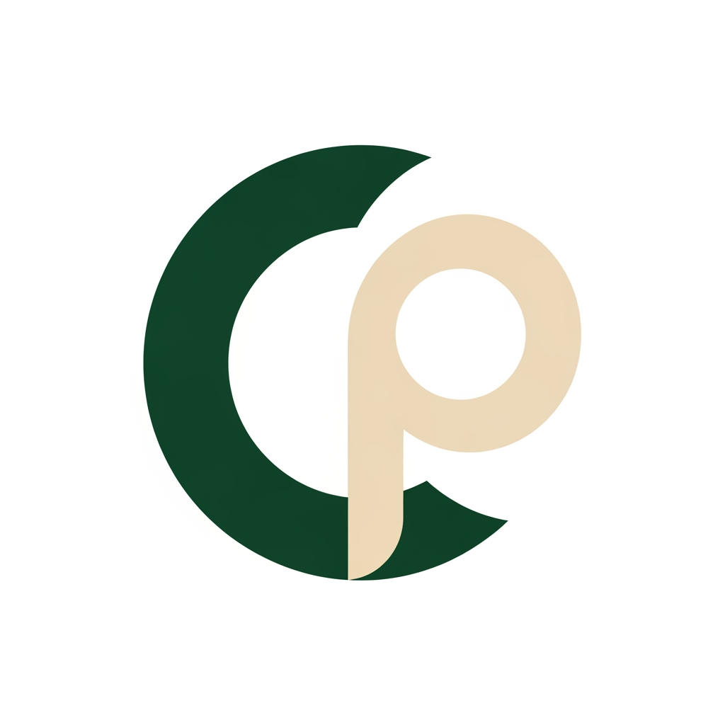 AI Design for me falta un favicon para mi web personal que tambien podría poner en el header junto a mi nombre o sustituyendolo.  Puedes diseñarme 10 favicons que me sirvan como logo tambien para mi web? quiero que contenga una C y una P porque mi nombre es carlos padron. La web es mi portfolio como desarrollador full-stack por si te sirve de ayuda. Quiero que sean logos profesionales, elegantes y llamativos. con la paleta de colores verde bosque (#0d3c26) y crema/beige (#f4eee3). Se original. Busca inspiración en internet y en los logos de grandes marcas y sorprendeme con 10 diseños únicos.
