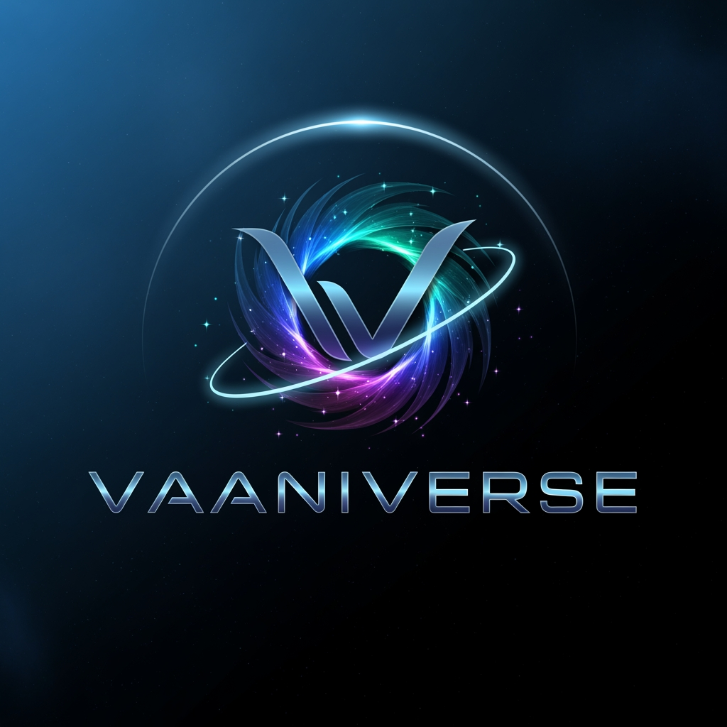 AI Design for a logo of VAANIVERSE