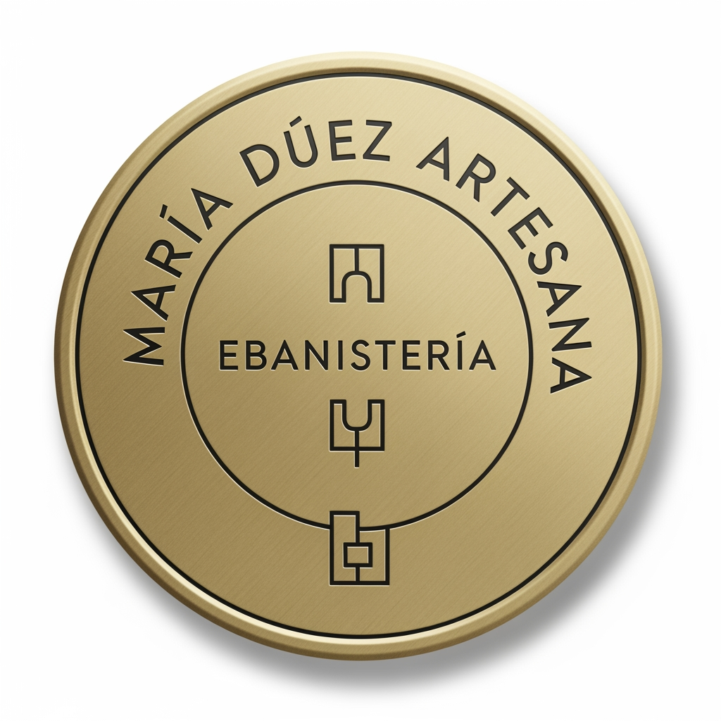 AI Design for Briefing Logo Ebanistería
Nombre de la empresa o marca: María Díez Artesana
Sector o industria: Ebanistería
Descripción breve del negocio: Se centra en muebles y piezas de alta calidad estética. Prioriza precisión, detalle, proporciones y acabados. Tradicionalmente emplea maderas nobles y macizas seleccionadas. Ejemplos: mesas finas, cómodas, vitrinas, escritorios, sillas, restauración de muebles. Ajustes muy precisos y uniones refinadas.
¿Qué productos o servicios ofrece?: Productos acabados (encargos a largo plazo)
2. Objetivo del logo
¿Cuál es el objetivo principal del logo? (Ej. reposicionar la marca, lanzar un nuevo producto, modernizar la imagen, etc.) Chapitas redondas, etiquetado producto
¿Qué emociones o sensaciones debería transmitir? (Ej. confianza, innovación, cercanía, lujo, etc.) lujo, artesanal, sobriedad,
3. Público objetivo
¿A quién va dirigido? (Edad, género, ubicación, intereses, perfil socioeconómico, etc.): Gente que valora la artesanía y que quiere un producto exclusivo de calidad.
4. Identidad visual deseada
¿Tienes algún concepto o idea en mente? modernismo alemán de principios de siglo XX, tipografía
¿Colores preferidos o que deben evitarse?
¿Estilo visual deseado? (Ej. minimalista, vintage, moderno, elegante, divertido, etc.)
¿Tipografías preferidas o referencias visuales? 30s
5. Competencia y referentes
¿Cuáles son tus principales competidores?
¿Hay logos de otras marcas que te gusten o que quieras evitar?
6. Aplicaciones del logo
¿Dónde se usará el logo principalmente? (Web, redes sociales, papelería, packaging, etc.) una chapa