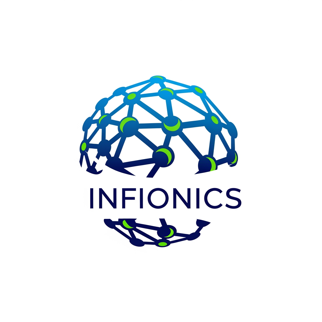 AI Design for please design me a logo for my company named "INFIONICS" which is a digital agency, where we provide marketing solutions along with AI services. do not include ai in logo. create only logo without writing company name infionics