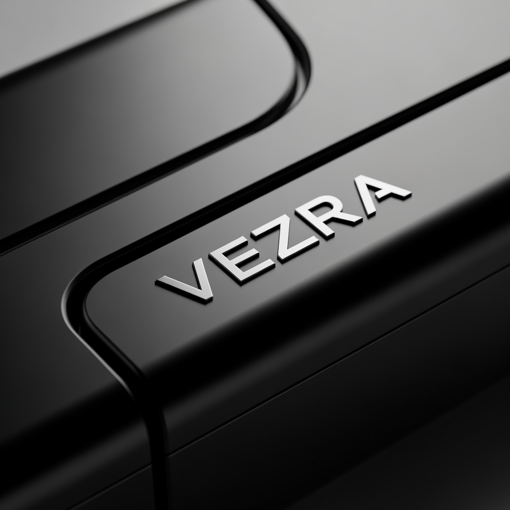 AI Design for brand name- VEZRA