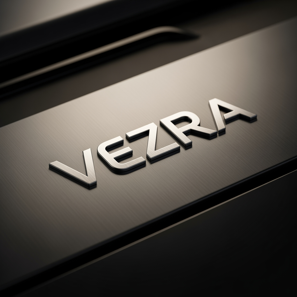 AI Design for brand name- VEZRA