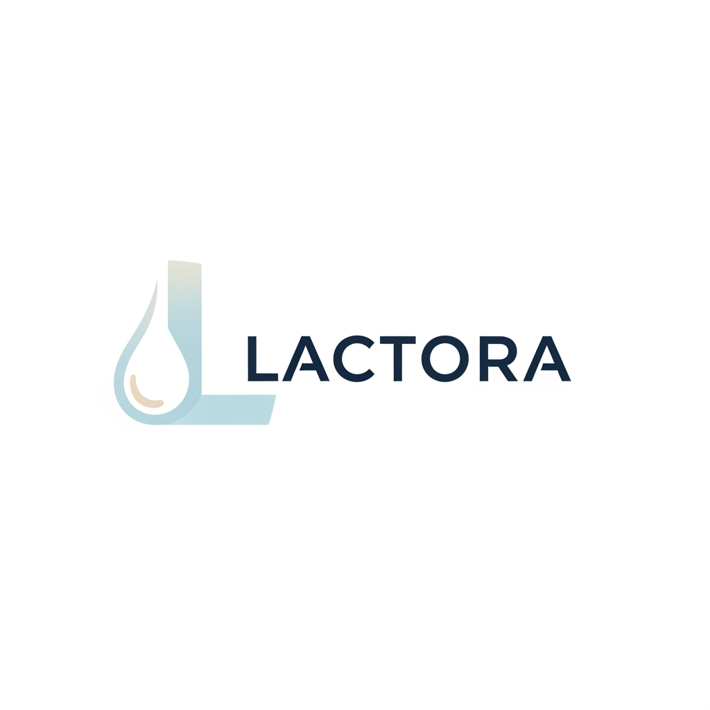 AI Design for Create logo for Ecommerse website name Lactora related to sale milk and milk product. give me proper simple logo for my company.