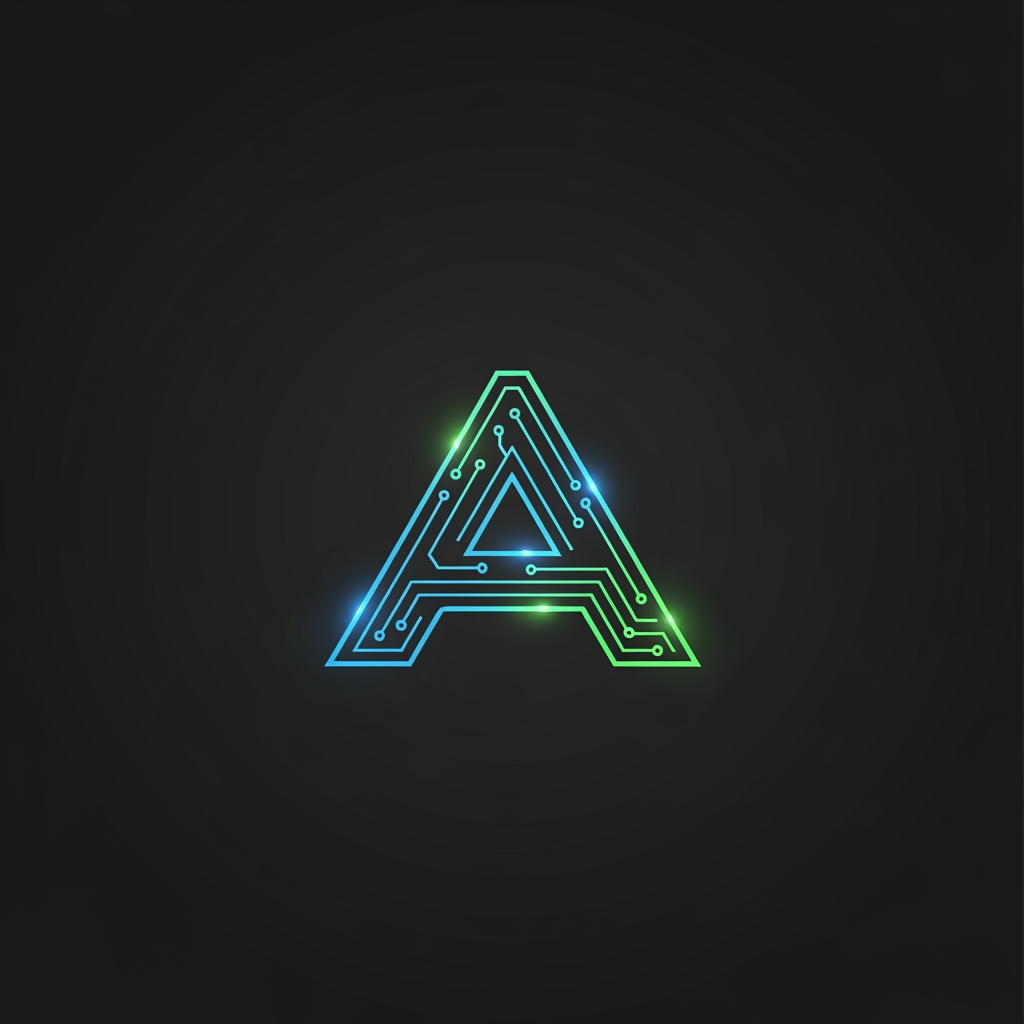 AI Design for Generate a Logo for my initial which is A and make it dark themed coding related make it nice slick logo and i will put logo on a dark navbar so make sure it looks nice you can use neon theme
it should look like a logo proper just with one initial