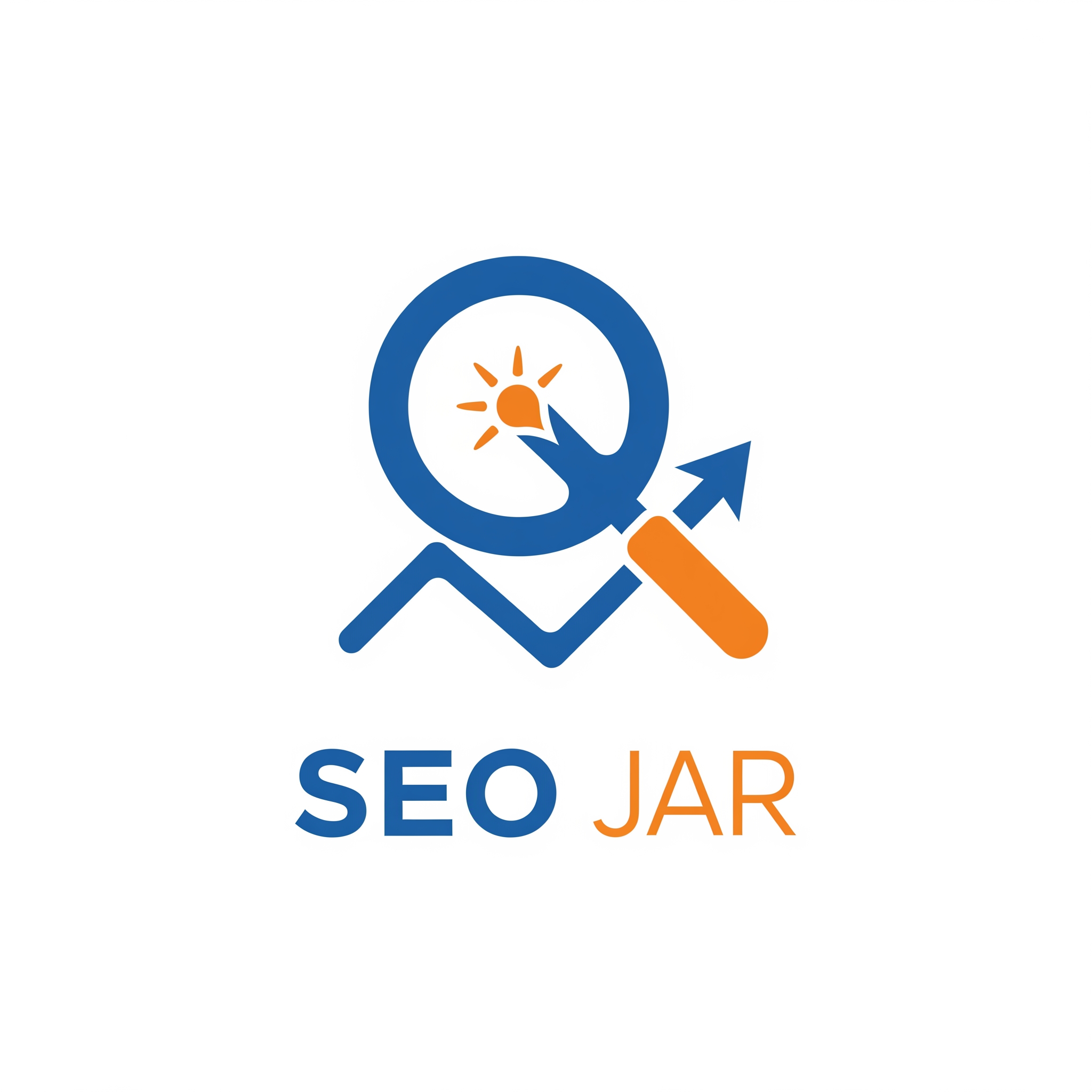 AI Design for i want to create a logo for the company which provides seo and related services and the company name is seo jar. don't add the jar in logo make it simple