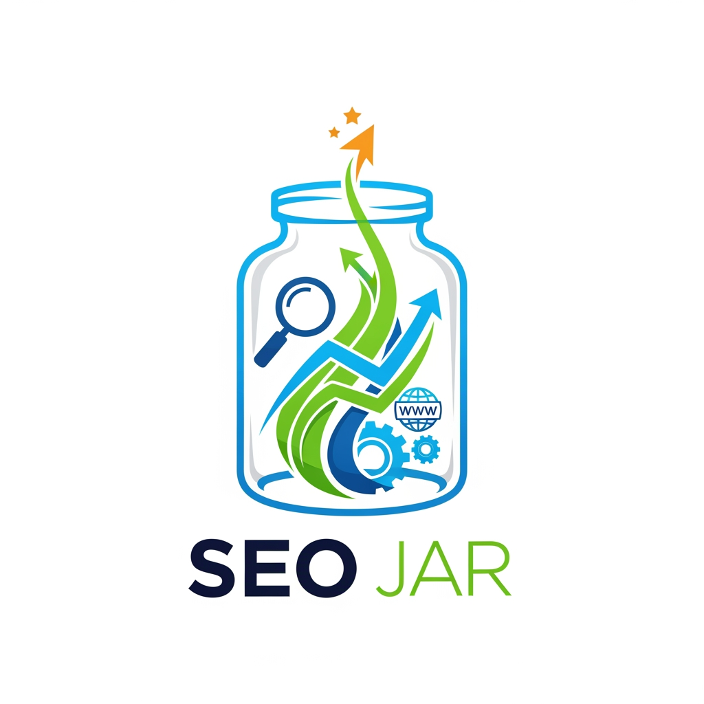AI Design for i want to create a logo for the company which provides seo and related services and the company name is seo jar.