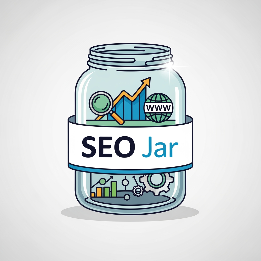 AI Design for i want to create a logo for the company which provides seo and related services and the company name is seo jar.