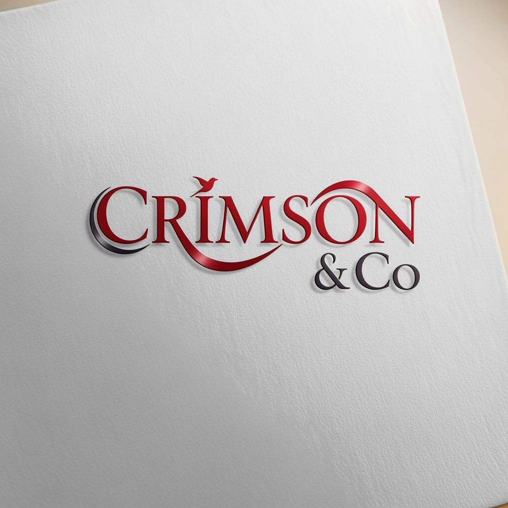 AI Design for Crimson & Co , should be unique and more attractive