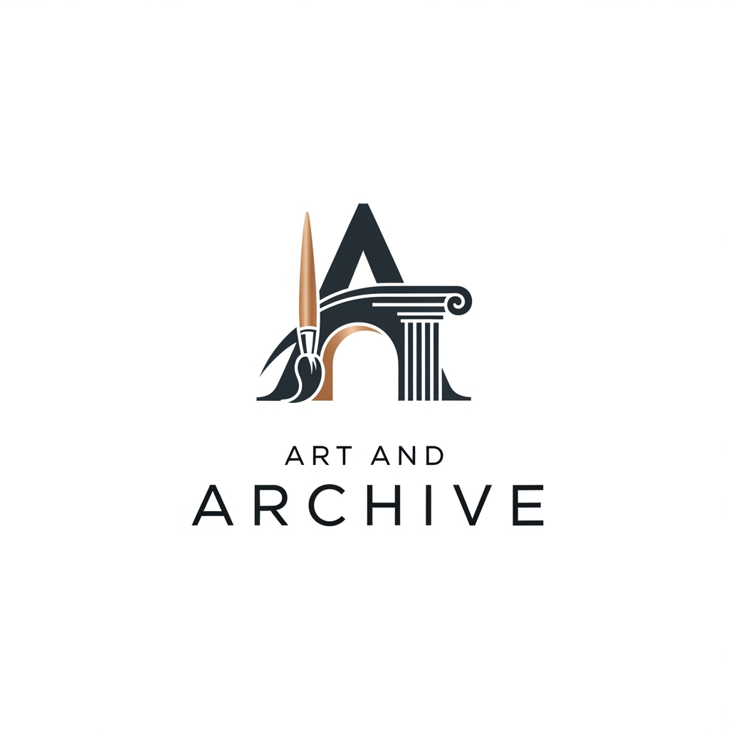 AI Design for i want to create a logo for my interior design company and the name is ART AND ARCHIVE.127