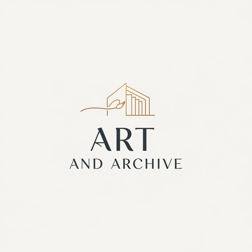 AI Design for i want to create a logo for my interior design company and the name is ART AND ARCHIVE.127