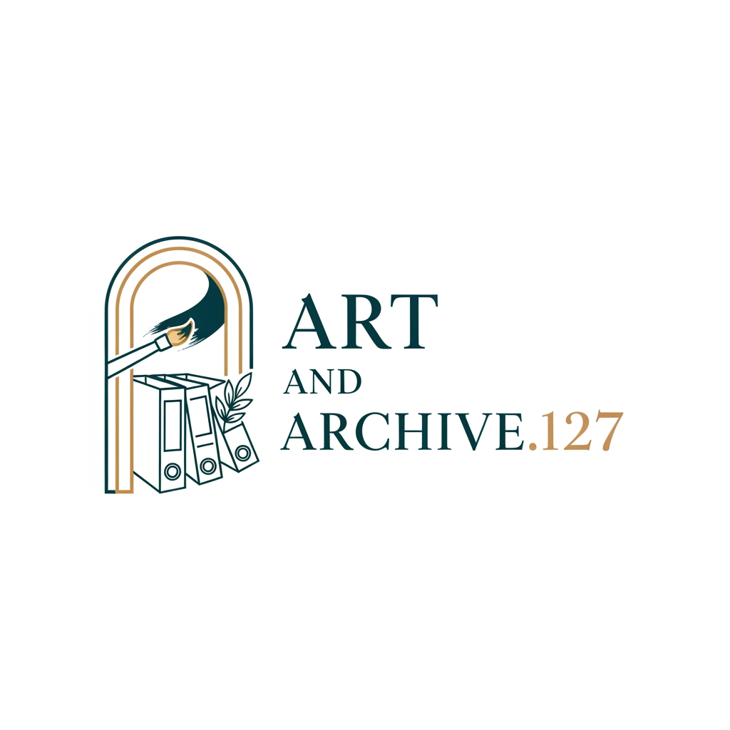 AI Design for i want to create a logo for my interior design company and the name is ART AND ARCHIVE.127 and make the logo more attractive with a proper interior theme