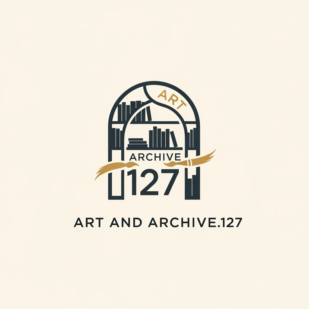 AI Design for i want to create a logo for my interior design company and the name is ART AND ARCHIVE.127 and make the logo more attractive with a proper interior theme