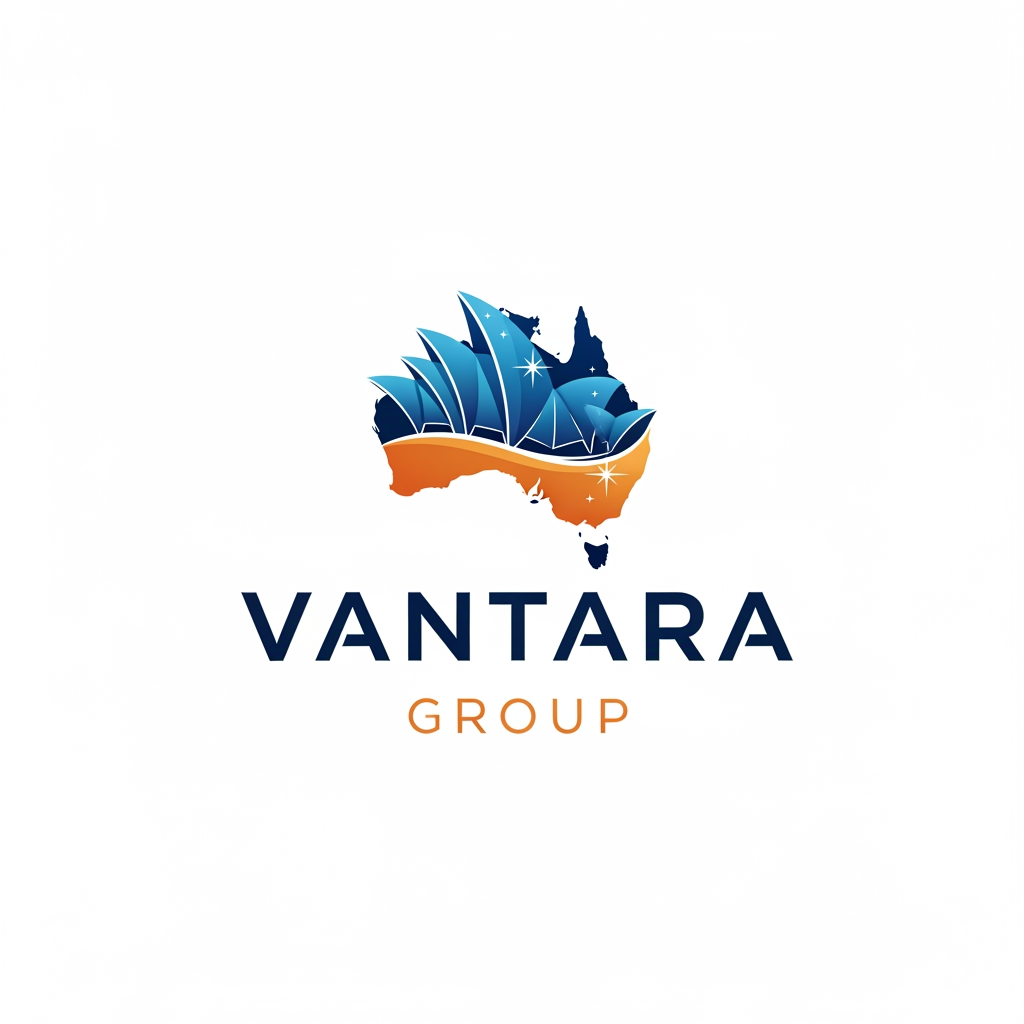 AI Design for create a logo for a real estate group based out of Australia named "vantara group"
