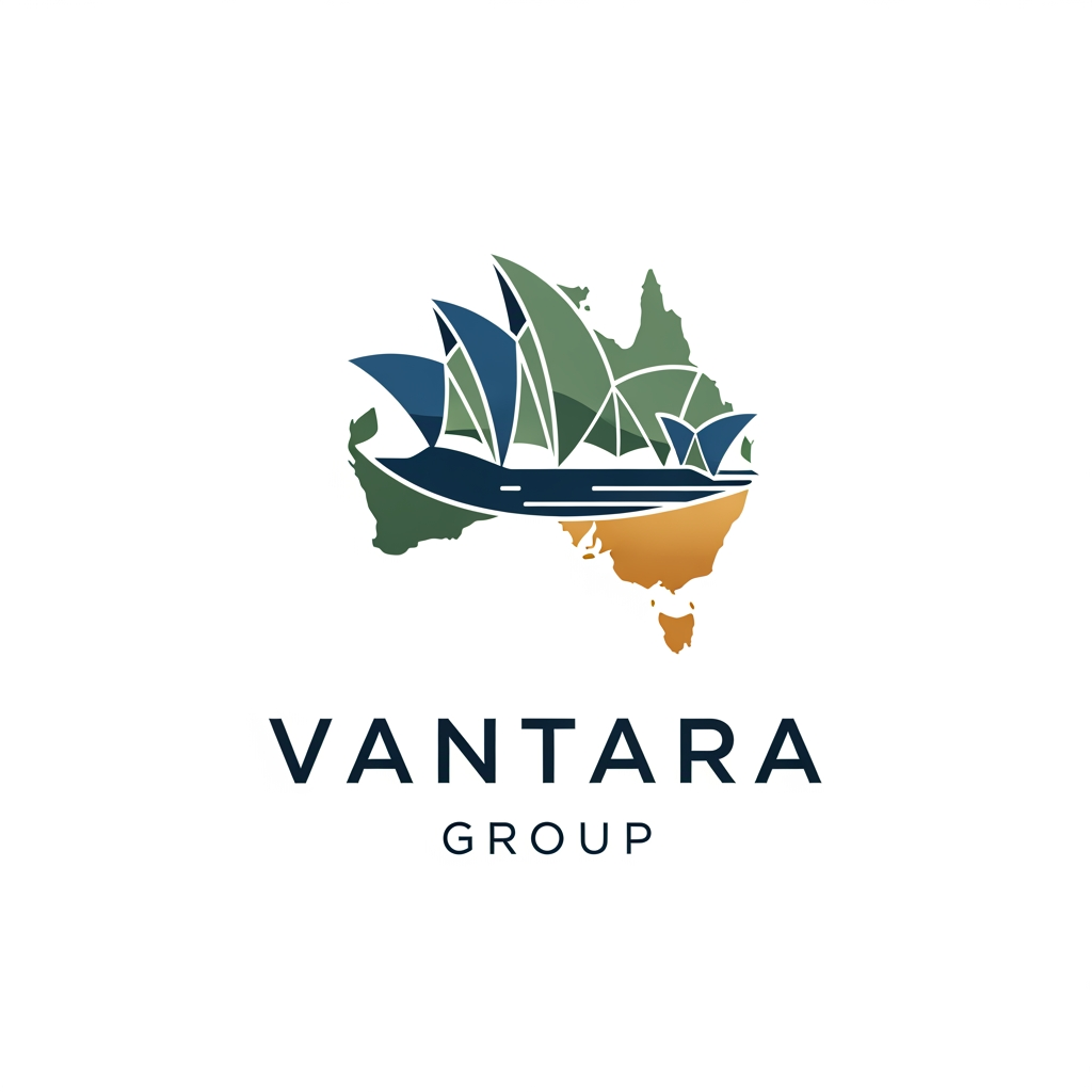 AI Design for create a logo for a real estate group based out of Australia named "vantara group"