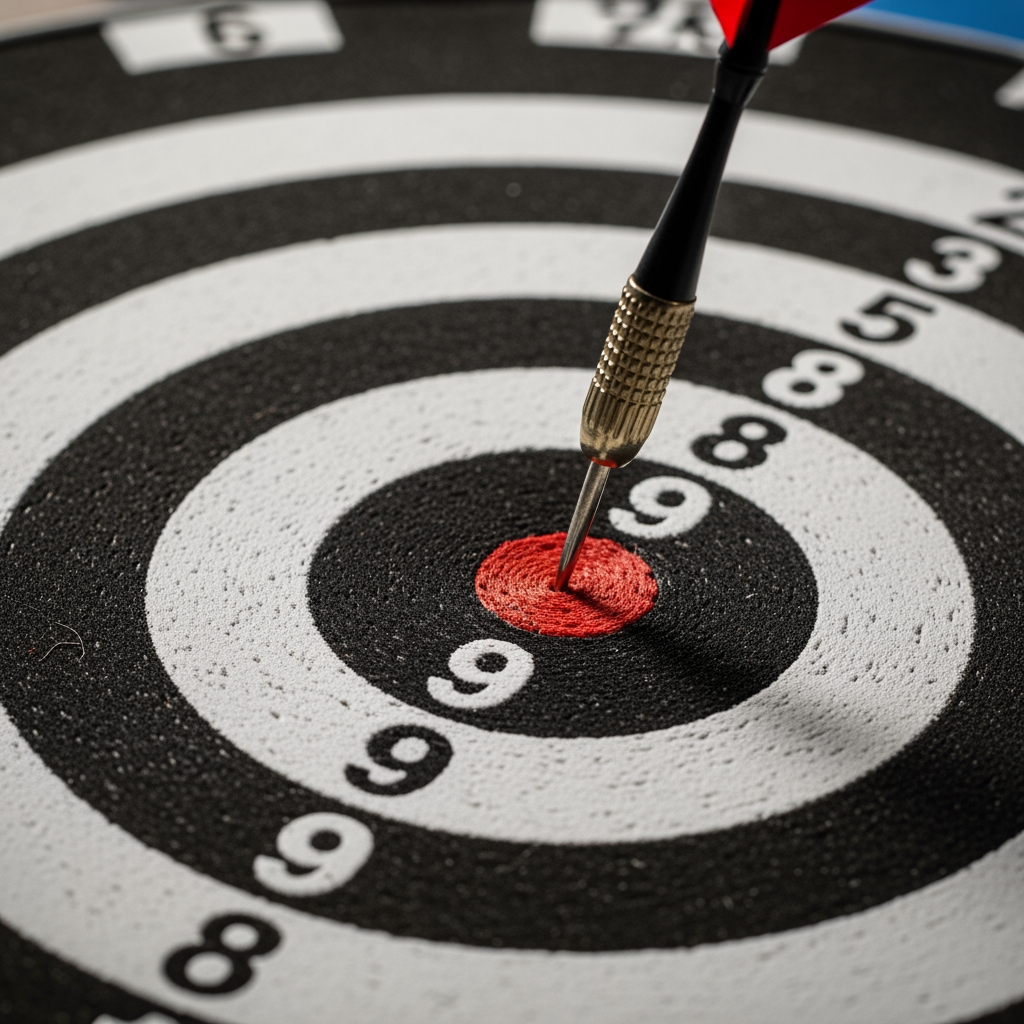 AI Design for bulls eye
