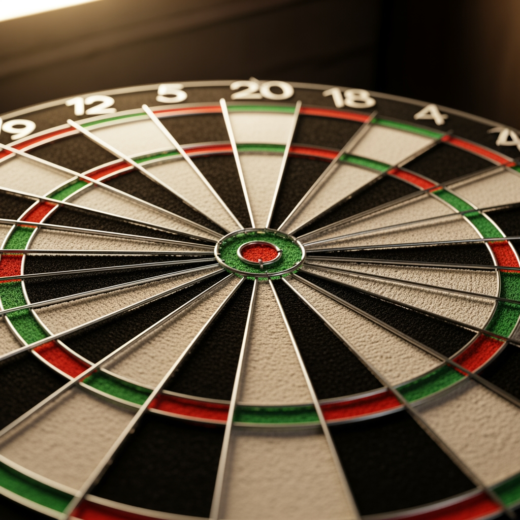 AI Design for bulls eye without arrow clean