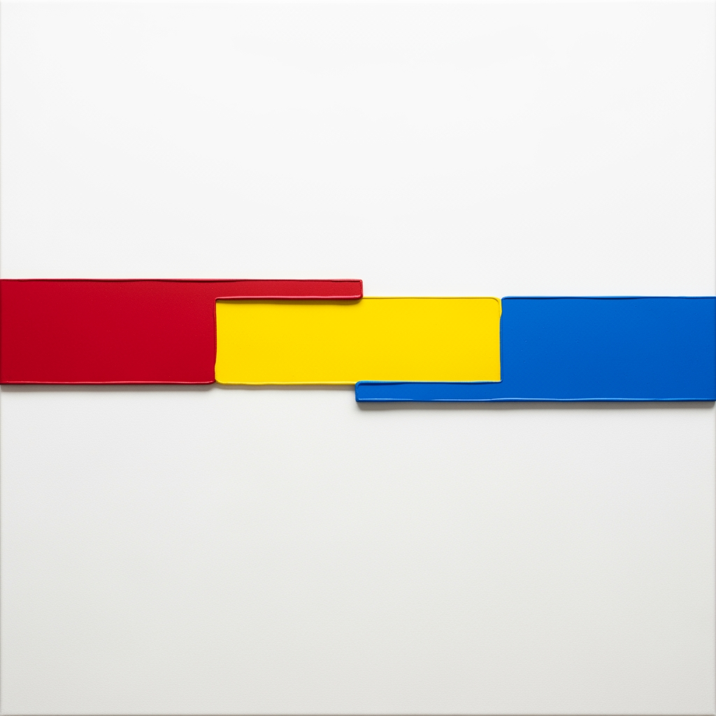 AI Design for add bold thick horizontal tricolour line