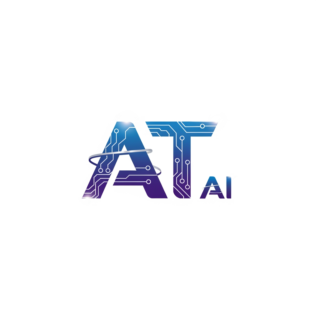 AI Design for AT AI logo create
