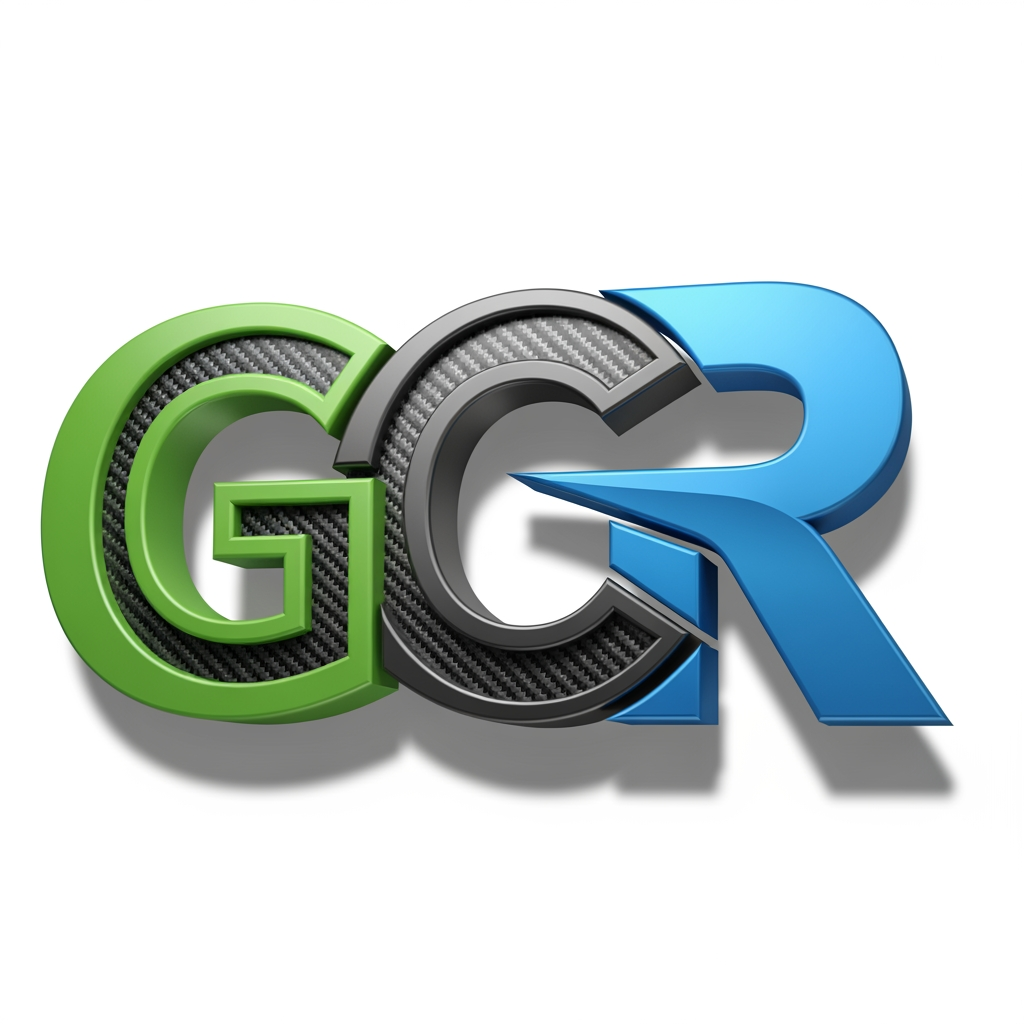 AI Design for create a 3d logo named GCR, in which G,C,R should come in the logo as the full form is Green Carbon Research Solutions.  now give me some more options in which dont write the full form. give with transparent background