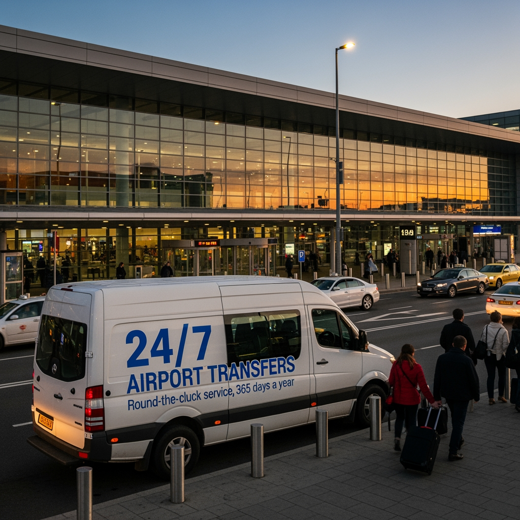 AI Design for 24/7 AIRPORT TRANSFERS
Round-the-clock service, 365 days a year.