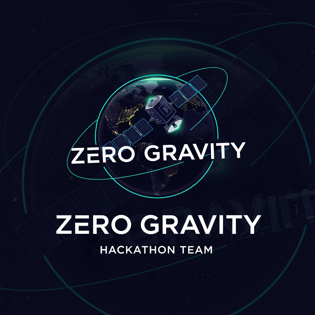 AI Design for logo for hackathron and the team name is zero gravity
give me some more
give me some morre like in dark color