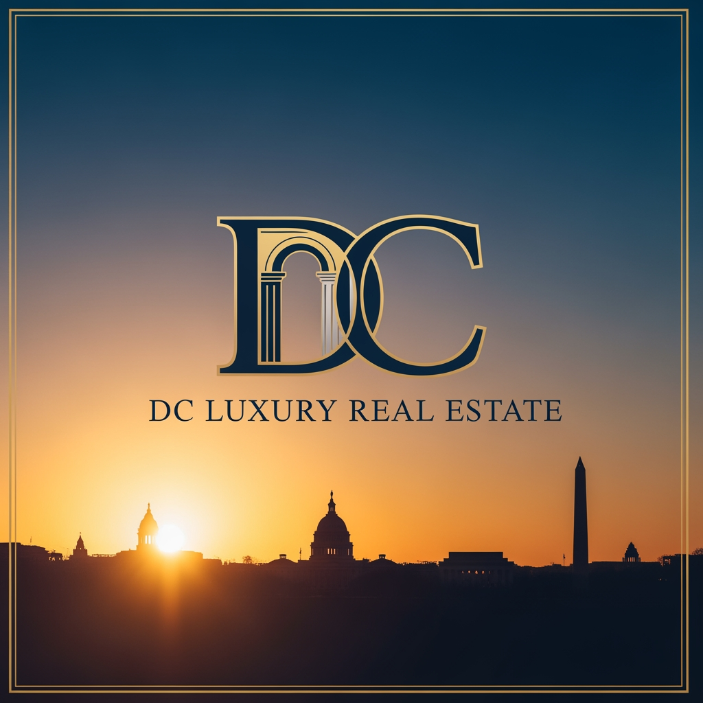 AI Design for CREATE A LOGO FOR DC IN LUXURY REAL ESTATE STYLE