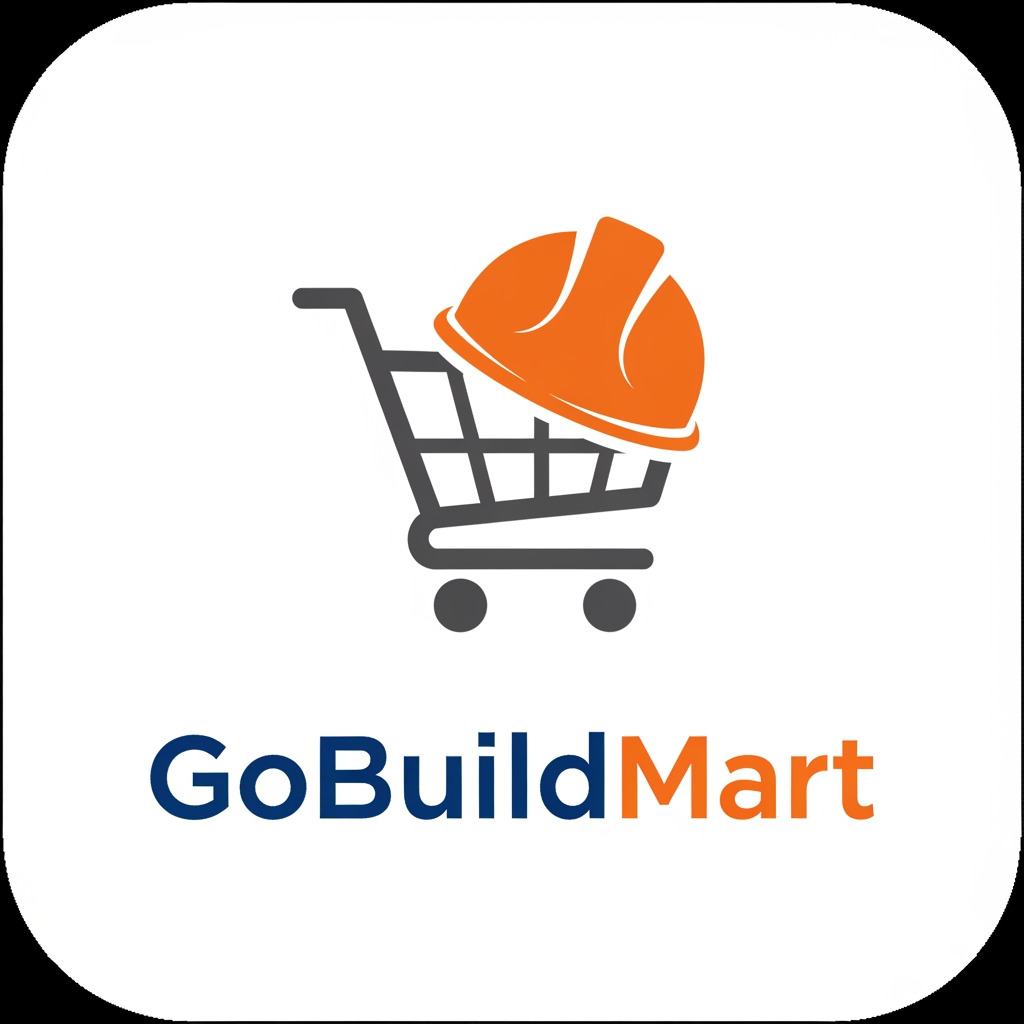 AI Design for create a app logo for my company gobuildmart app is for vendor who receave online order for there product can you try something else