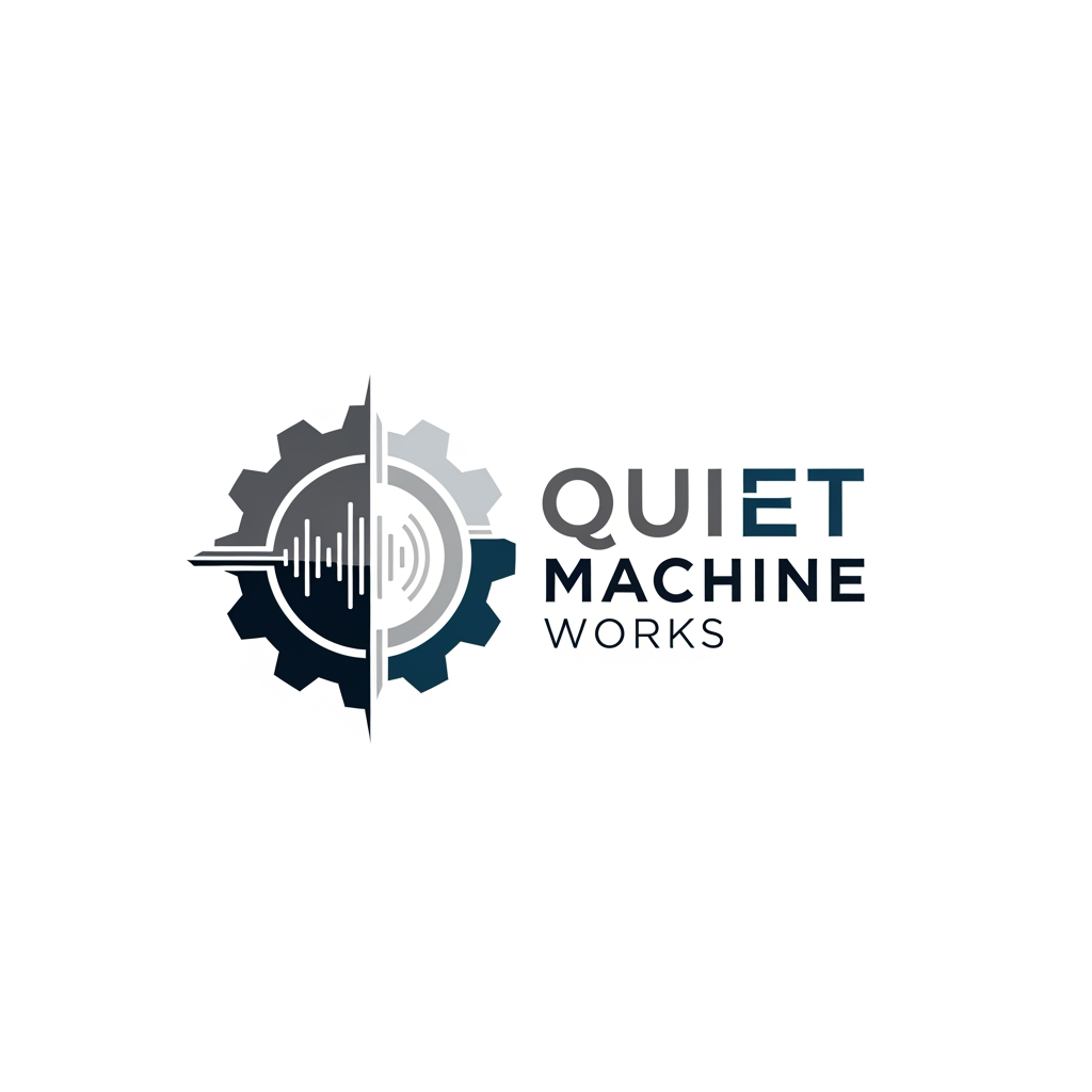 AI Design for I want a logo fot my brand - Quiet Machine Works