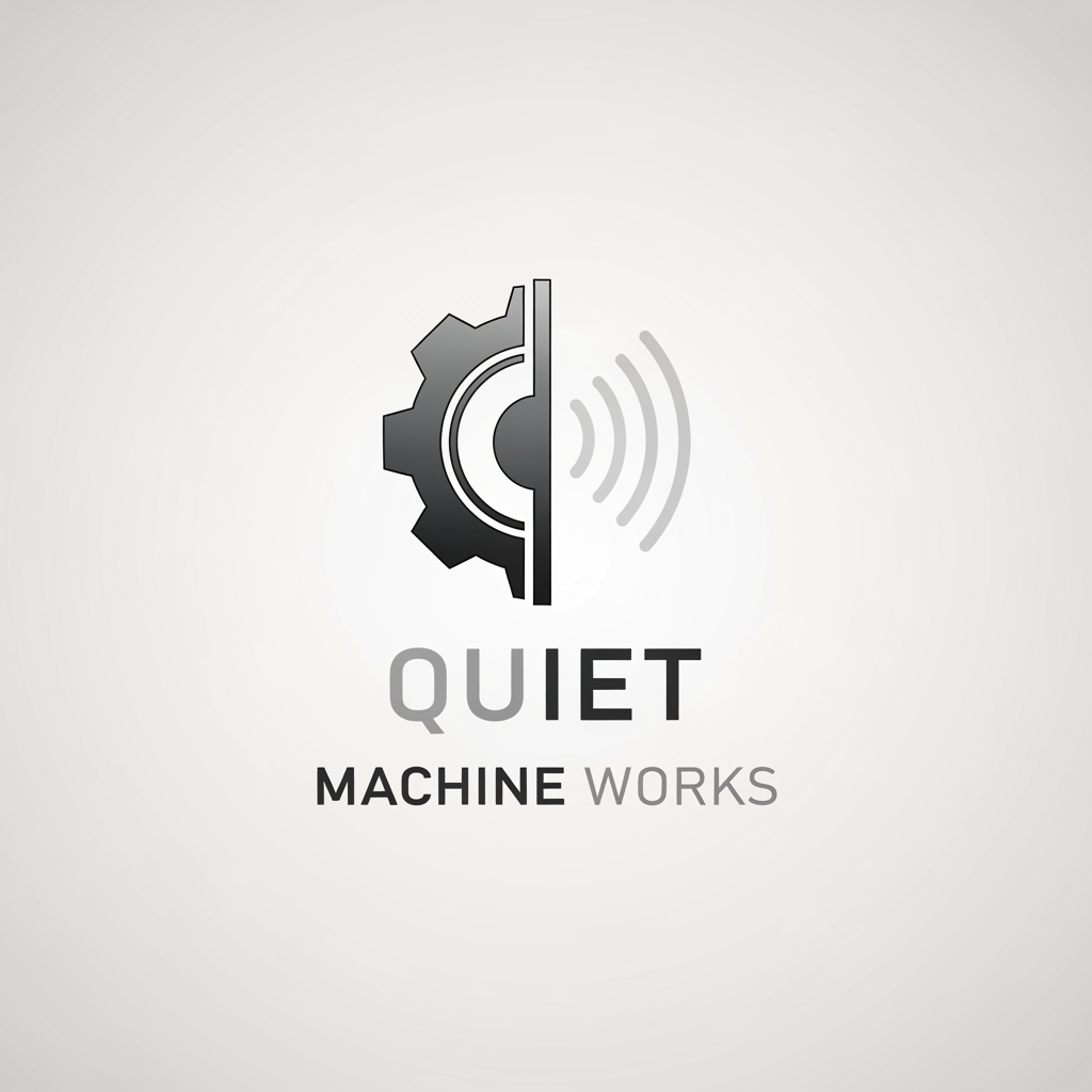 AI Design for I want a logo fot my brand - Quiet Machine Works