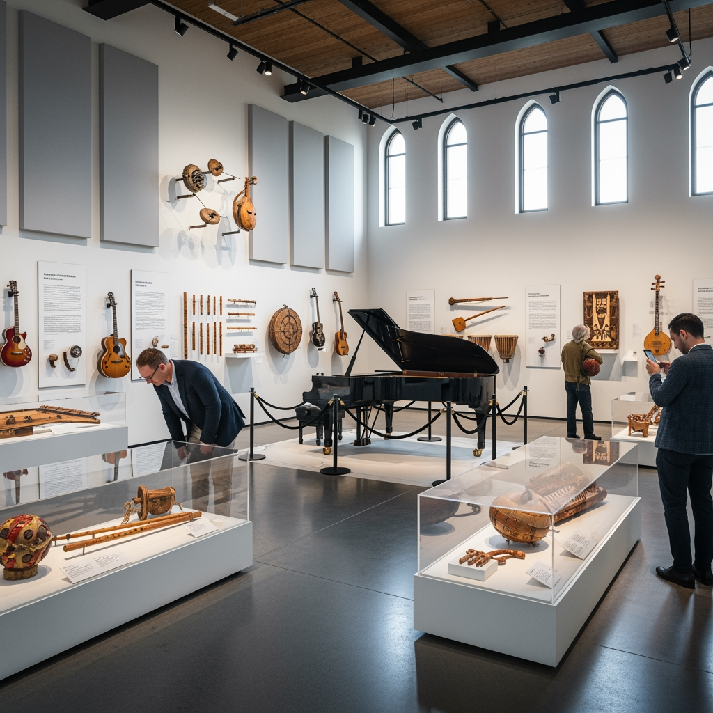 AI Design for music gallery