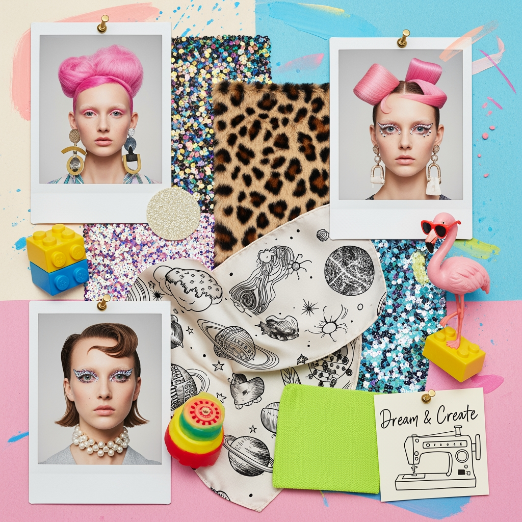 AI Design for these all feels very business vibe. It should b playful and creative for a fashion house