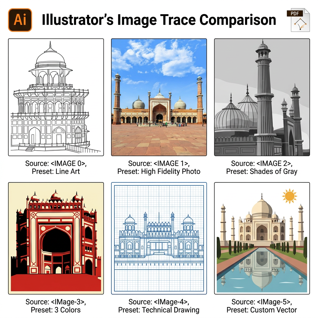 AI Design for i need you to create Illustrator's Image Trace