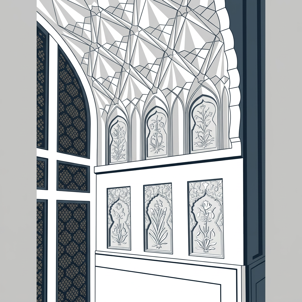 AI Design for A clean, professional vector illustration of {{asset:123}}, featuring bold flat colors, sharp geometric lines, and a minimalist aesthetic. The design should utilize a high-contrast palette with smooth vector curves, isolated against a solid neutral background for maximum clarity and scalability.