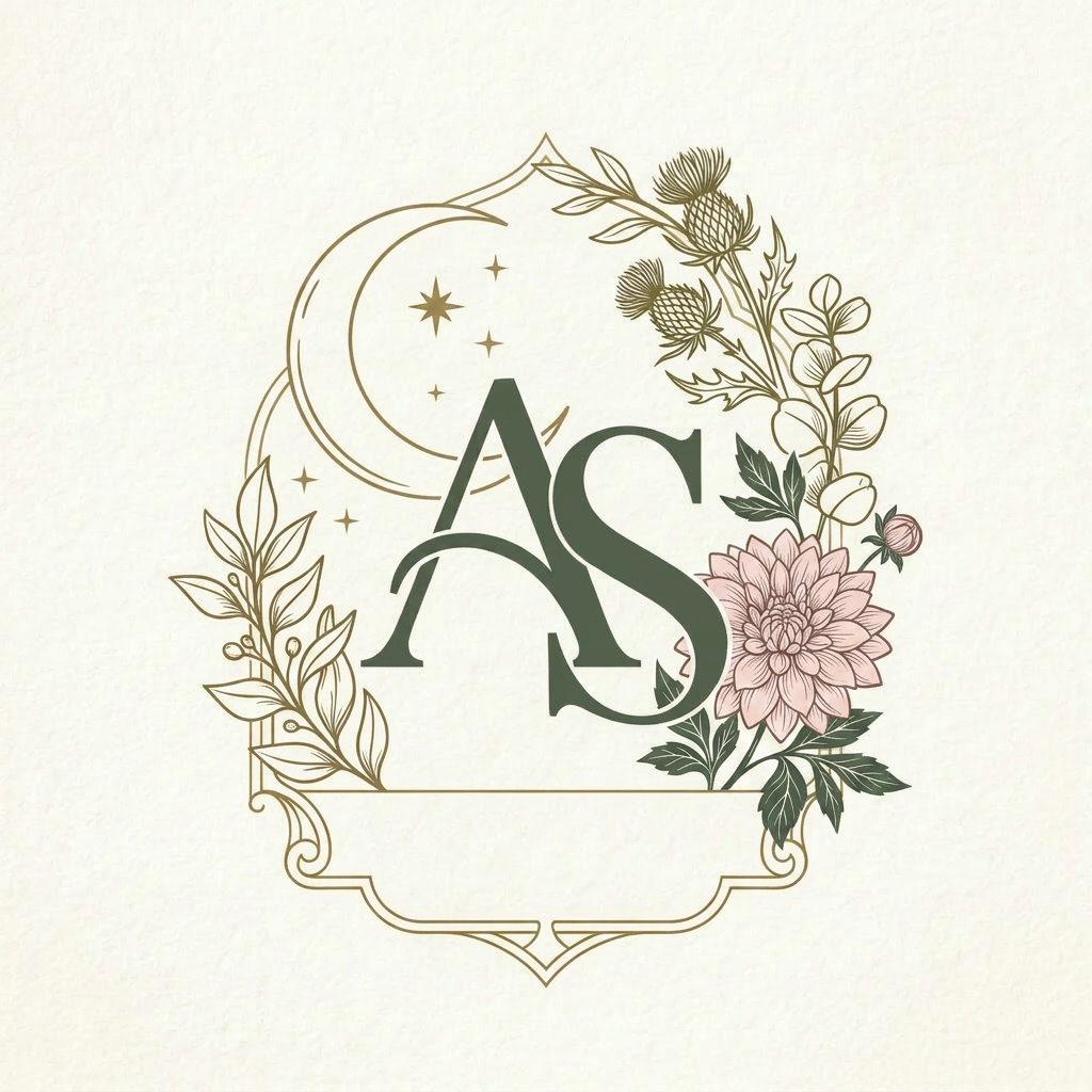 AI Design for genrate more similar for inital A S without text clean more better bold visual for wedding logo euorpen style