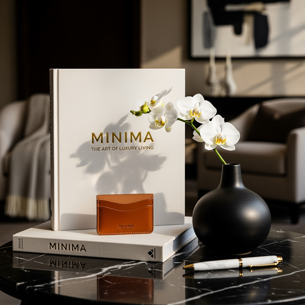 AI Design for i want more minima because the store is related to luxury life style