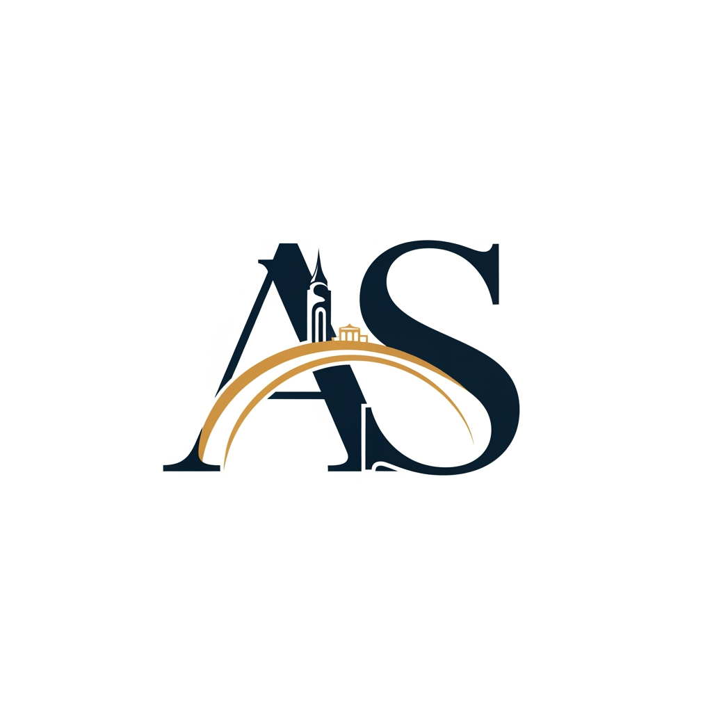 AI Design for generte an wedding logo for the intial A S with morden euorpen theme which is not availabe anywhere on the internet