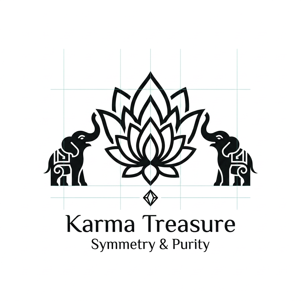 AI Design for GENERATE SOMETHING SIMILAR DO NOT COPY EXACT BUT MAKE THE LLOTUS MAIN ELEMNT AS BIG AND TWO ELEPHANT SMALL