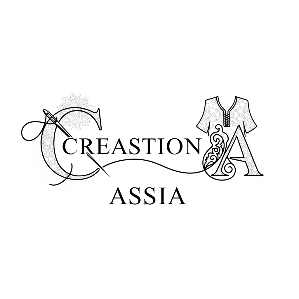 AI Design for Design a premium and elegant logo for a brand named "Creastion Assia".
The business specializes in electronic embroidery for traditional Algerian and Moroccan fashion, including caftans, djellabas, karakou, takchita, bridal dresses, and luxury couture garments.
Create a logo that instantly communicates embroidery, fashion, craftsmanship, and North African heritage.
Include a sophisticated embroidery needle, thread, ornamental stitching patterns, or elegant floral embroidery motifs integrated creatively into the logo.
The design should blend traditional Algerian and Moroccan artistic elements with a modern luxury fashion identity.
Style:
* Luxury fashion brand
* High-end couture atelier
* Elegant and timeless
* Minimal yet recognizable
* Premium embroidery workshop identity
Typography:
* Stylish luxury serif font
* "Creastion" larger and dominant
* "Assia" refined and elegant underneath or beside it
Colors:
* Gold and black
* Gold and ivory
* Rose gold and black
* Rich burgundy accents optional
Visual elements:
* Embroidery thread forming a dress silhouette
* Needle and thread integrated into the initials C and A
* Caftan-inspired ornamental patterns
* Luxury fashion emblem
* Symmetrical composition
Requirements:
* Vector logo
* Transparent background
* Clean lines
* Professional branding quality
* Suitable for shop sign, Instagram profile, business cards, embroidery labels, packaging, and luxury clothing tags
Ultra professional logo design, luxury couture branding, premium fashion house identity, award-winning graphic design, highly detailed, sharp, modern, elegant, memorable.