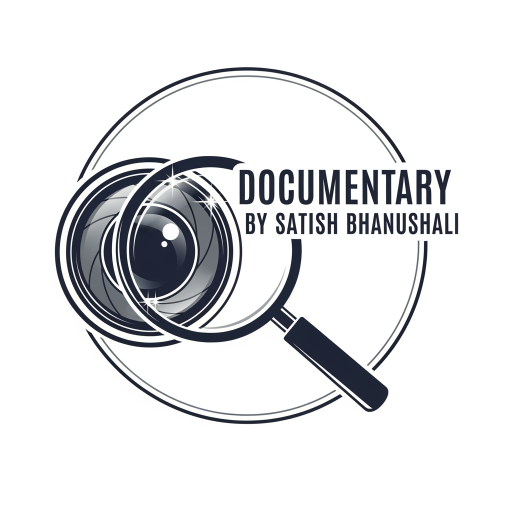 AI Design for make an classic and professional logo for my youtube channel my channel name is Documentary by satish bhanushali