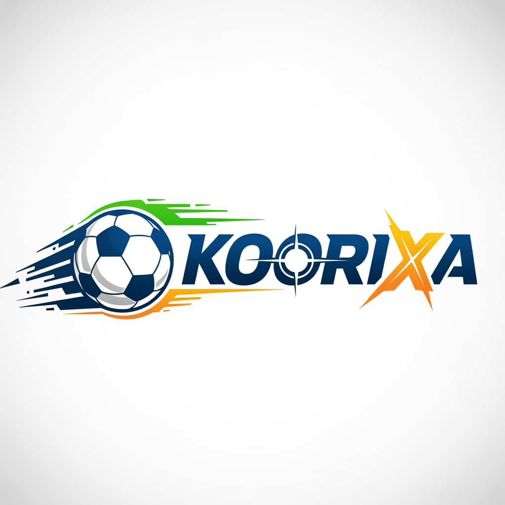 AI Design for logo for football websit nomé koorixa not regbi