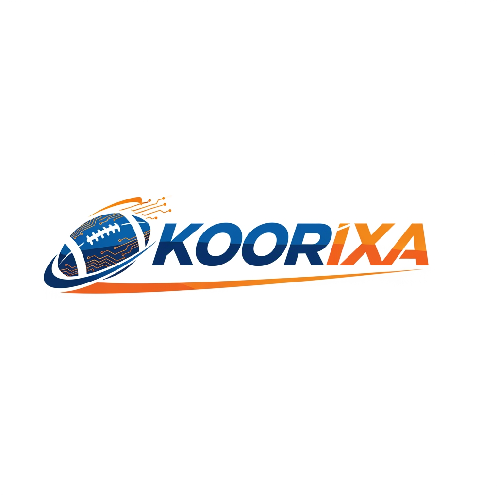 AI Design for logo for football websit nomé koorixa