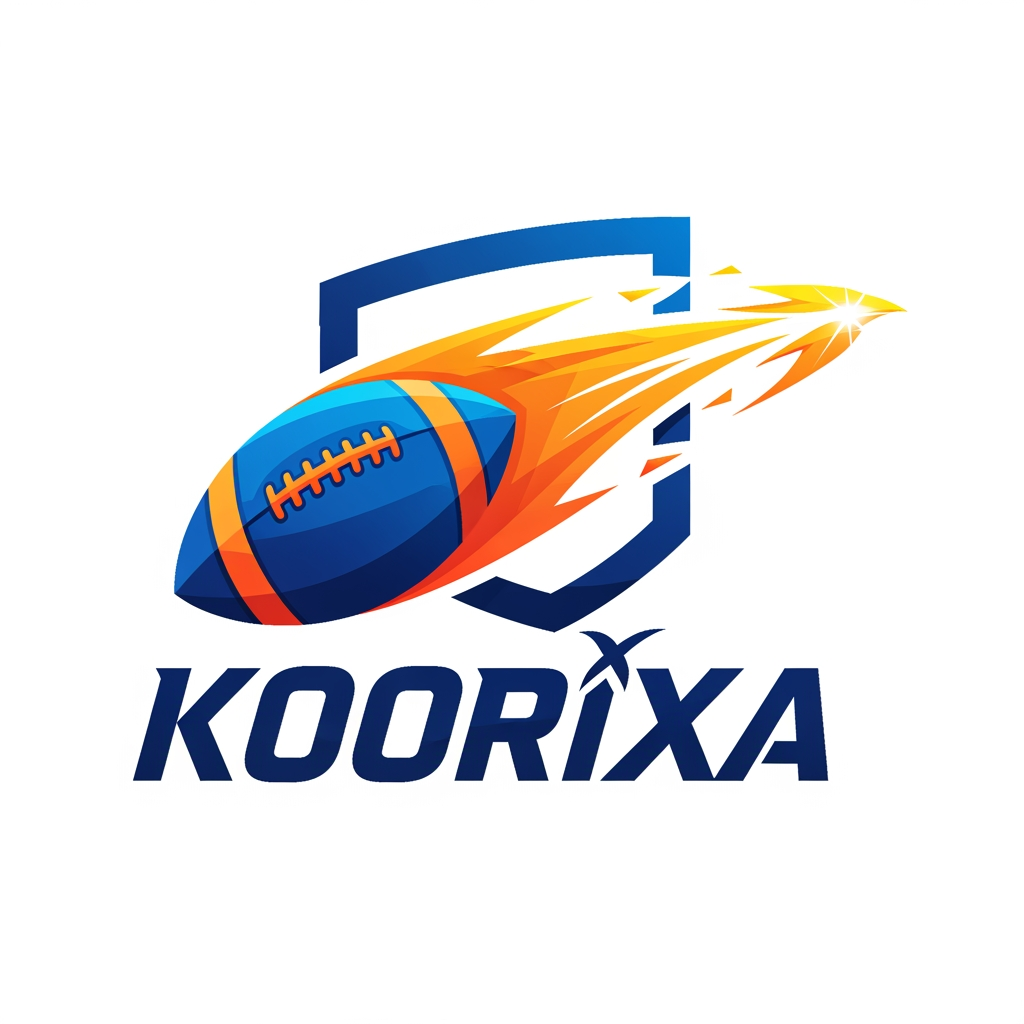 AI Design for logo for football websit nomé koorixa