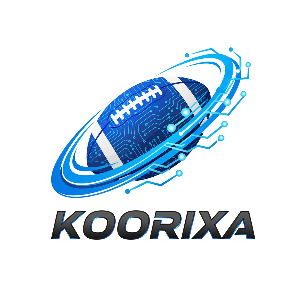 AI Design for logo for football websit nomé koorixa