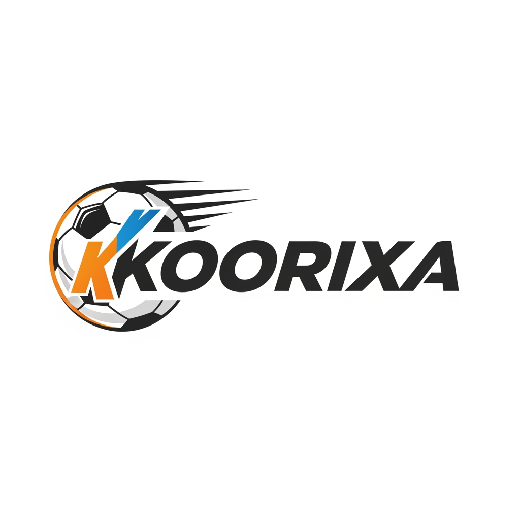 AI Design for logo for football websit nomé koorixa not regbi