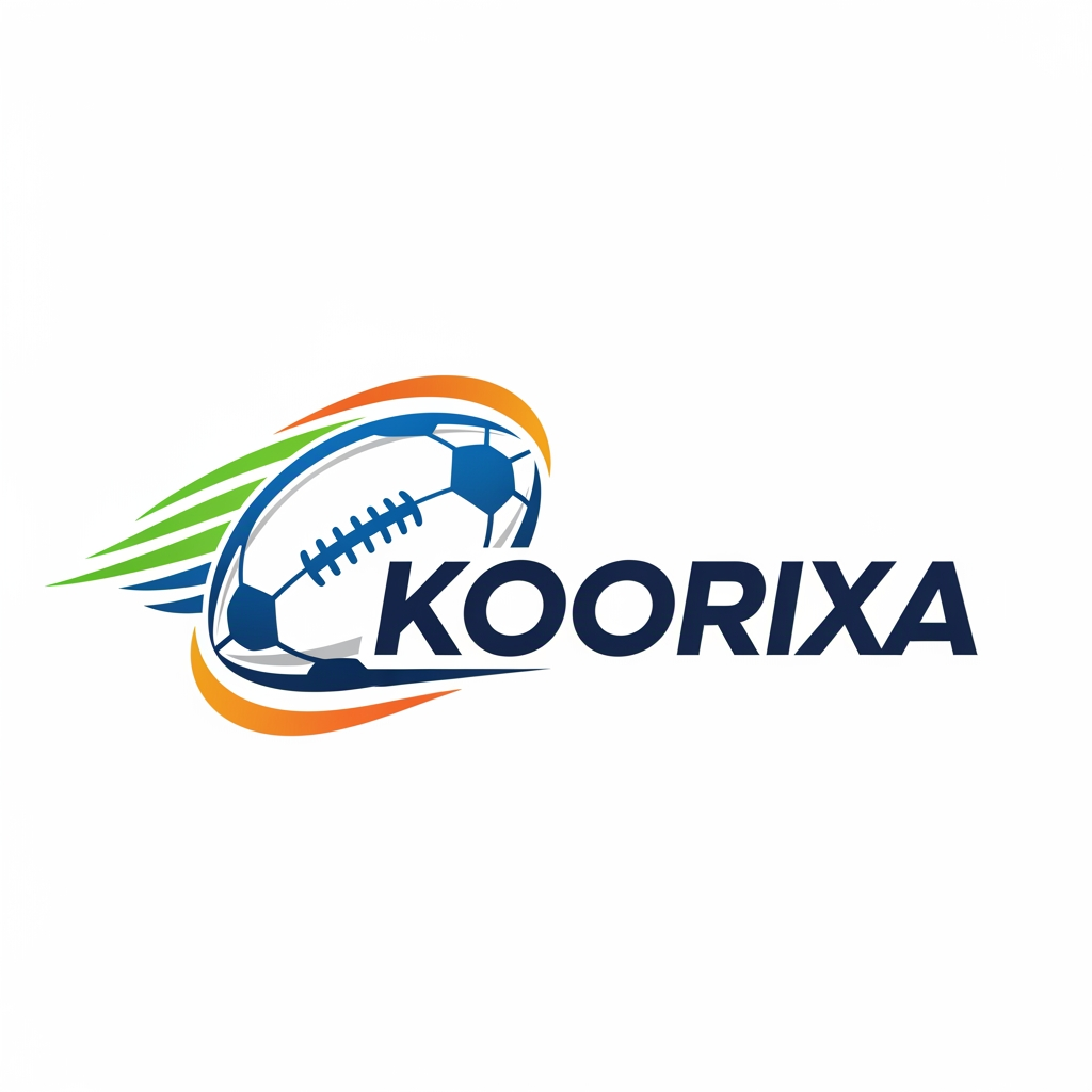 AI Design for logo for football websit nomé koorixa
