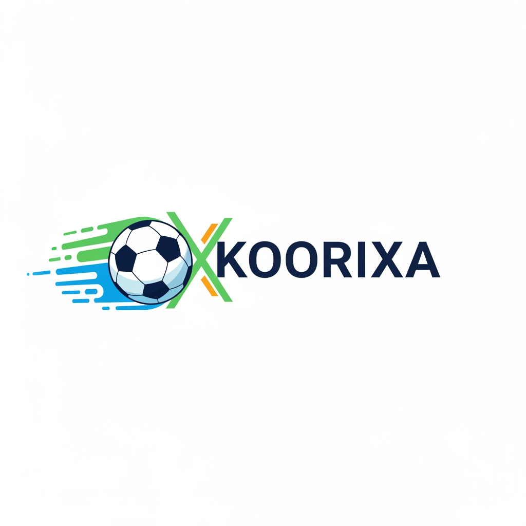 AI Design for logo for football websit nomé koorixa not regbi
