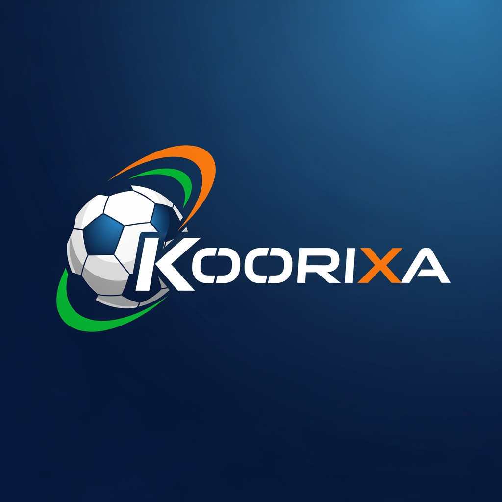 AI Design for logo for football websit nomé koorixa not regbi