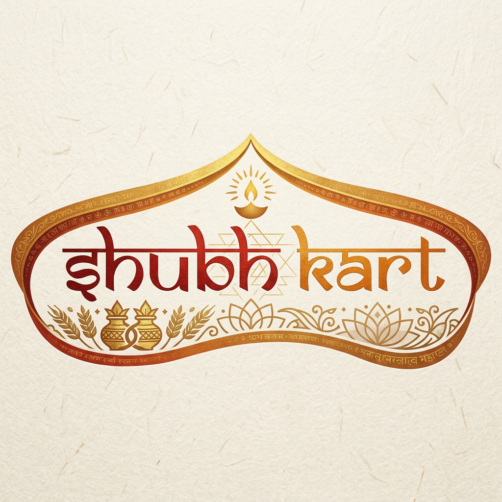 AI Design for redeisgn the shubhkart logo meaning full and deep thinking not just any random